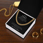 To My Dad | Love You Always - Cuban Link Chain