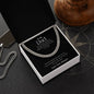 To My Dad | Love You Always - Cuban Link Chain