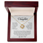 To My Daughter | Never Forget That I Love You - Love Knot Necklace