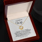 To My Smokin' Hot Wife | Never Forget How Much I Love You - Love Knot Necklace