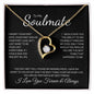 To My Soulmate | I Love You, Forever & Always - Forever Love Necklace